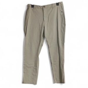 Old Navy Pants Sz 36x30 Khaki Athletic Chinos Built In Flex Office Relax Wear